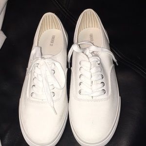 Forever 21 white sneakers brand new